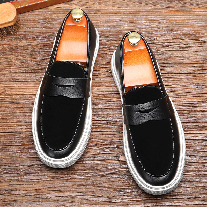 Leandro Hybrid Leather Loafers