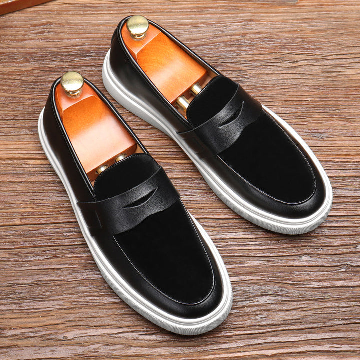 Leandro Hybrid Leather Loafers