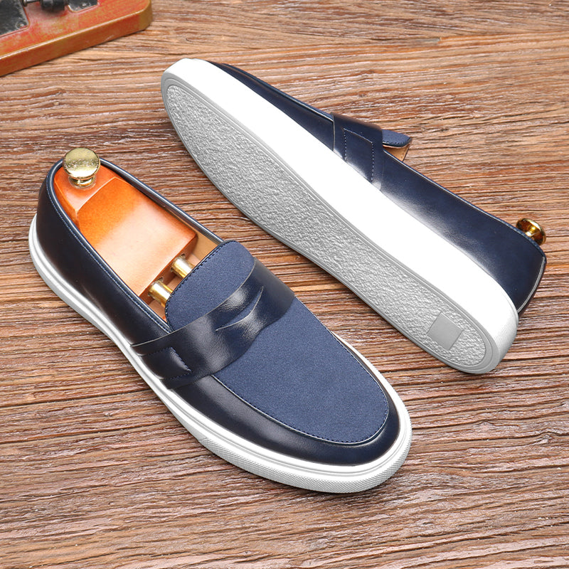 Leandro Hybrid Leather Loafers