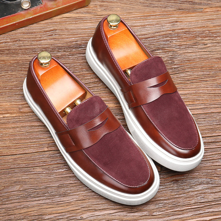 Leandro Hybrid Leather Loafers