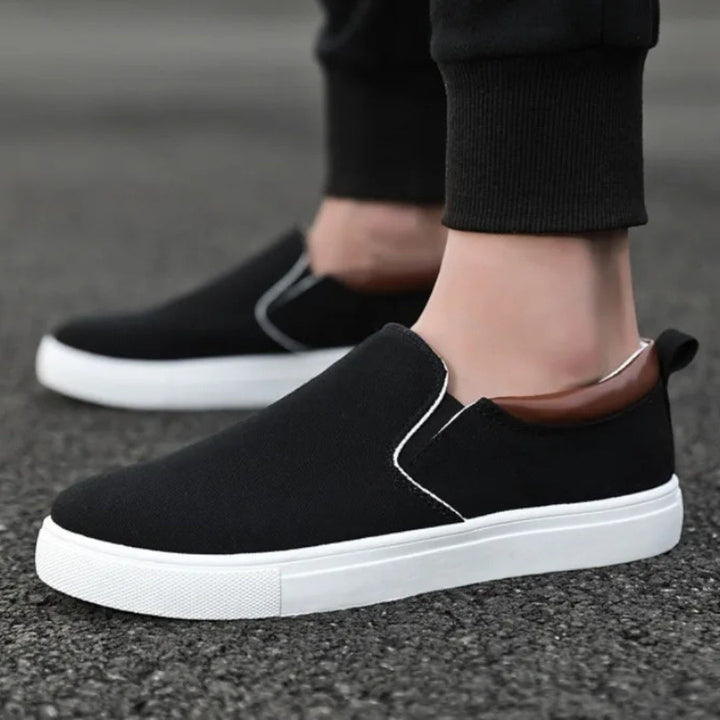 Elio Canvas Slip-On Sneakers