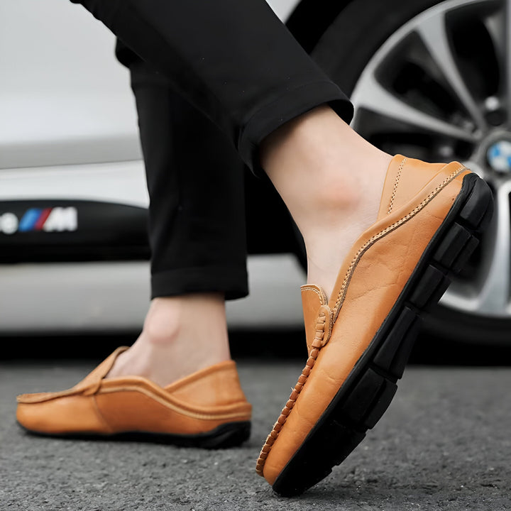 Monza Leather Driver Loafers