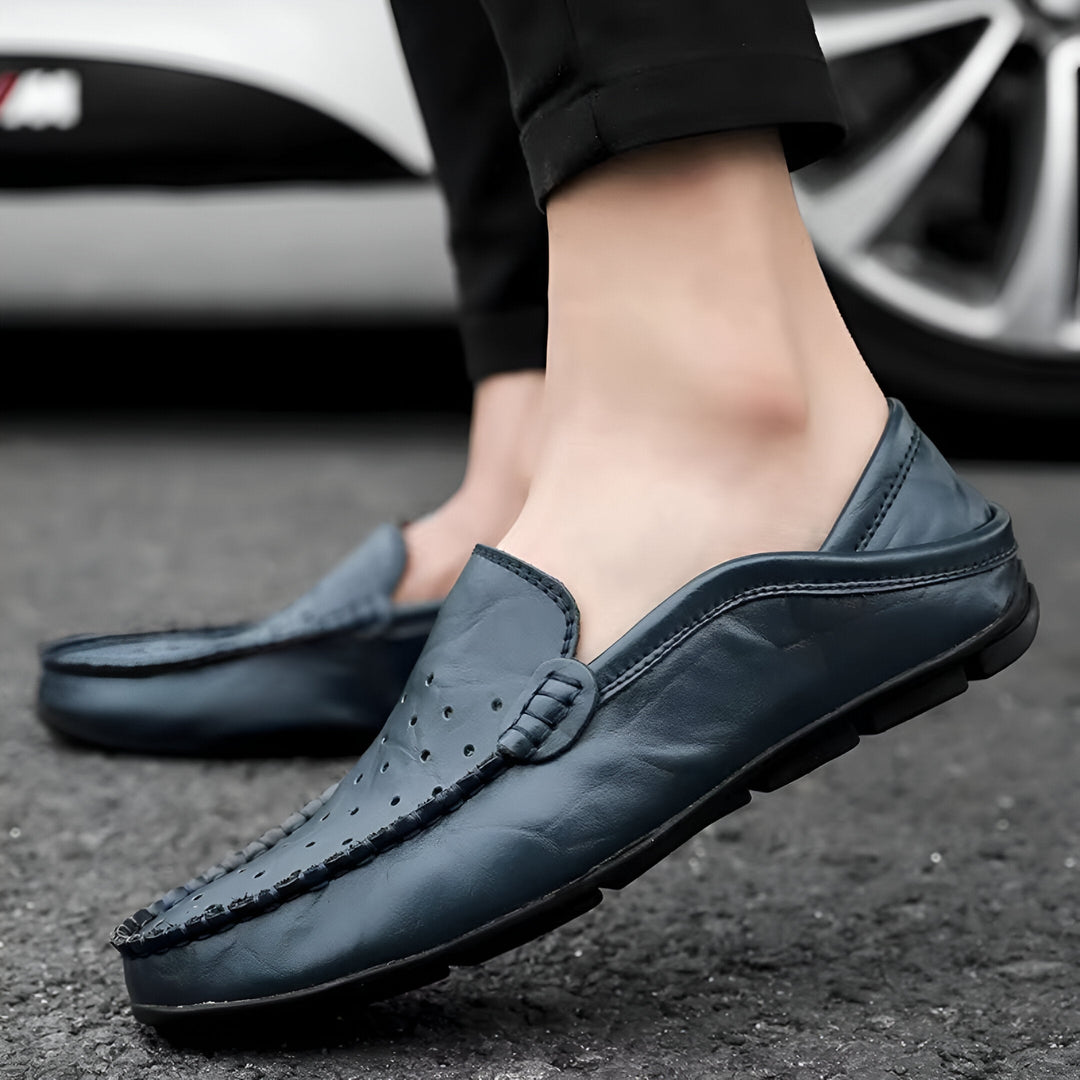 Monza Leather Driver Loafers