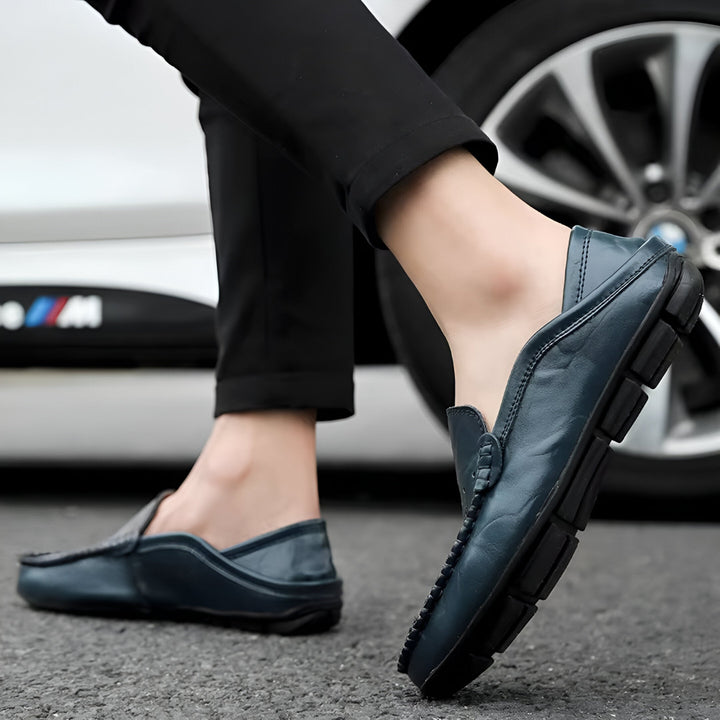 Monza Leather Driver Loafers