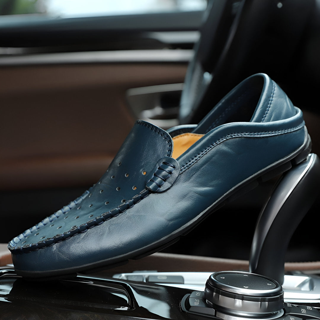 Monza Leather Driver Loafers