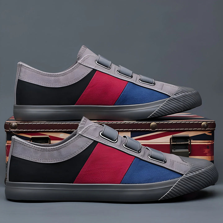 Enzo Canvas Strap Sneakers