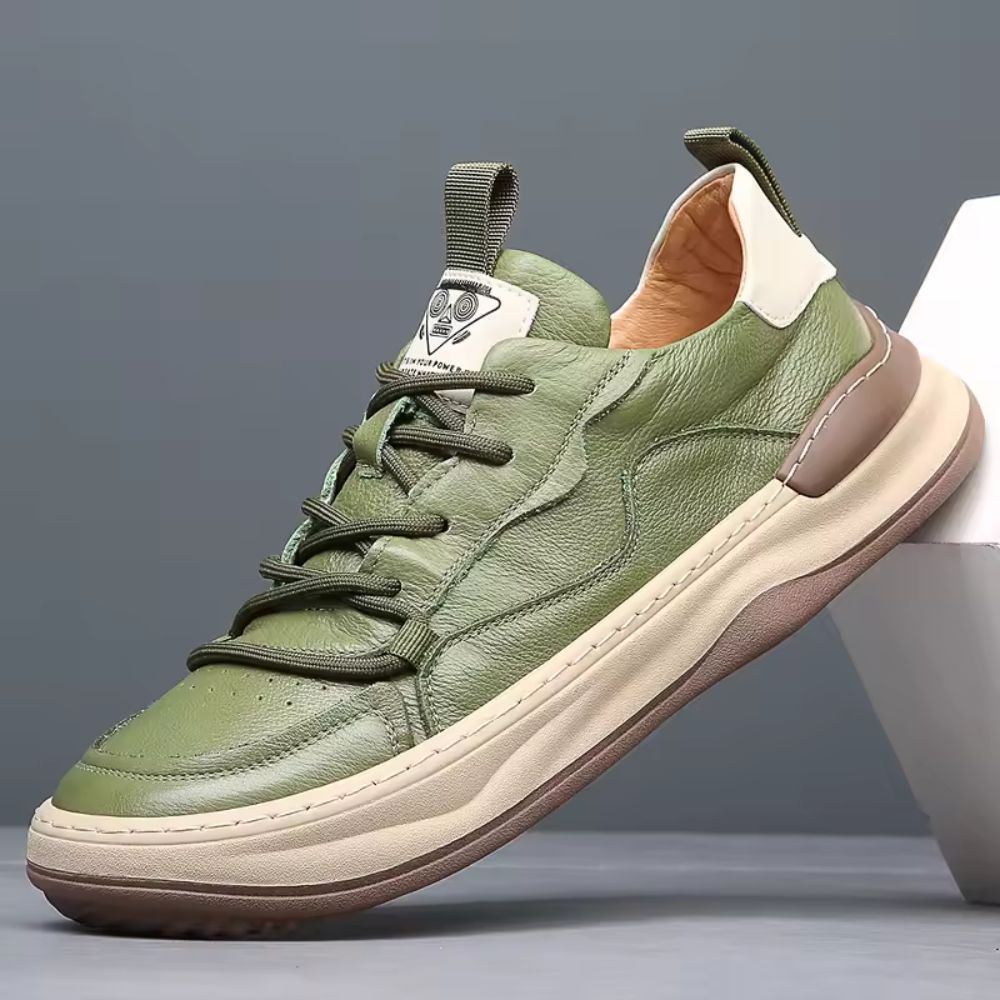 Thierry Genuine Leather Sneakers
