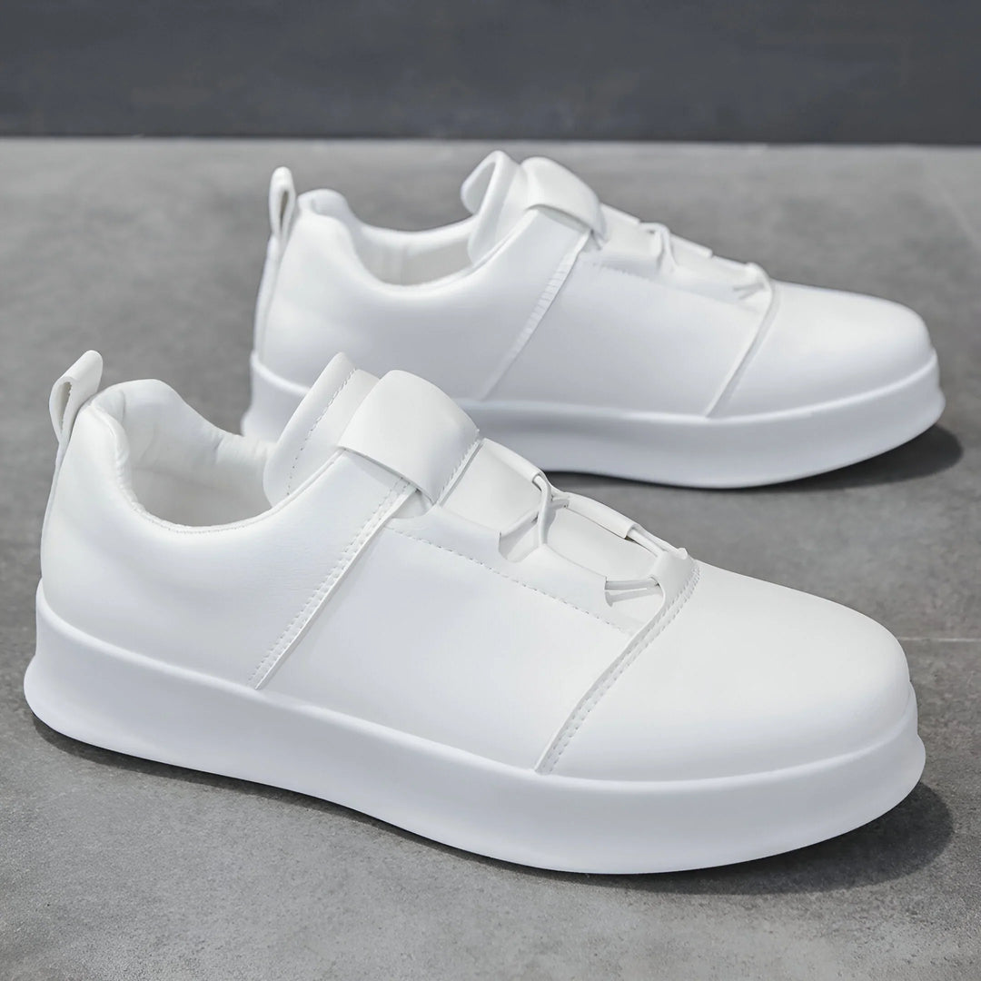 Enzo Slip-On Leather Sneakers