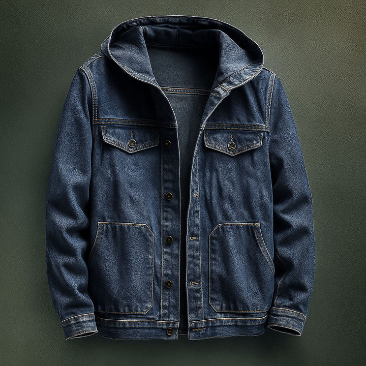 Reno Hooded Denim Jacket