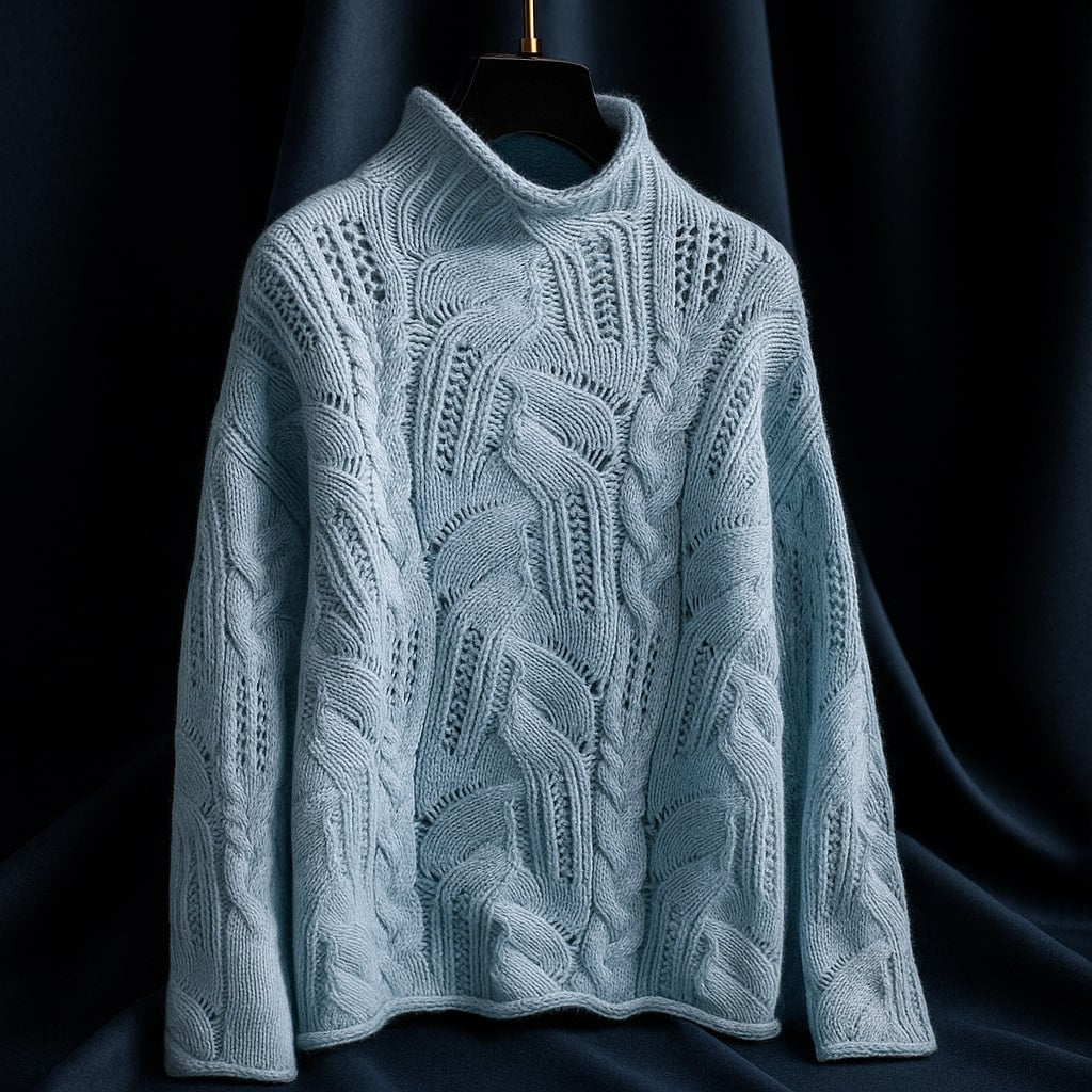 Lyra Wool Cable Sweater