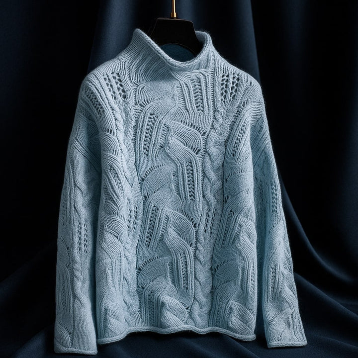 Lyra Wool Cable Sweater