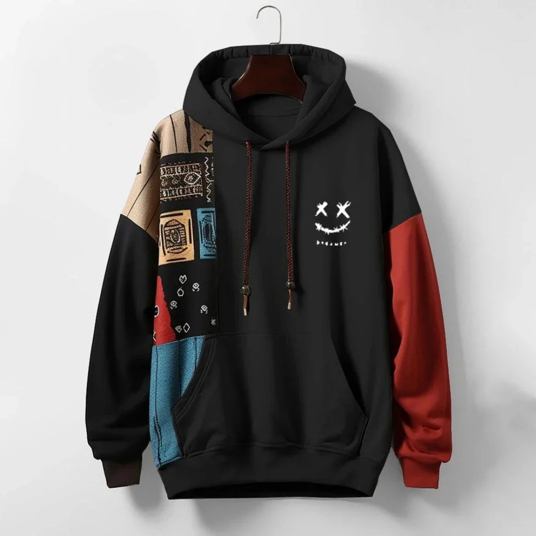 Luca Graphic Patch Hoodie