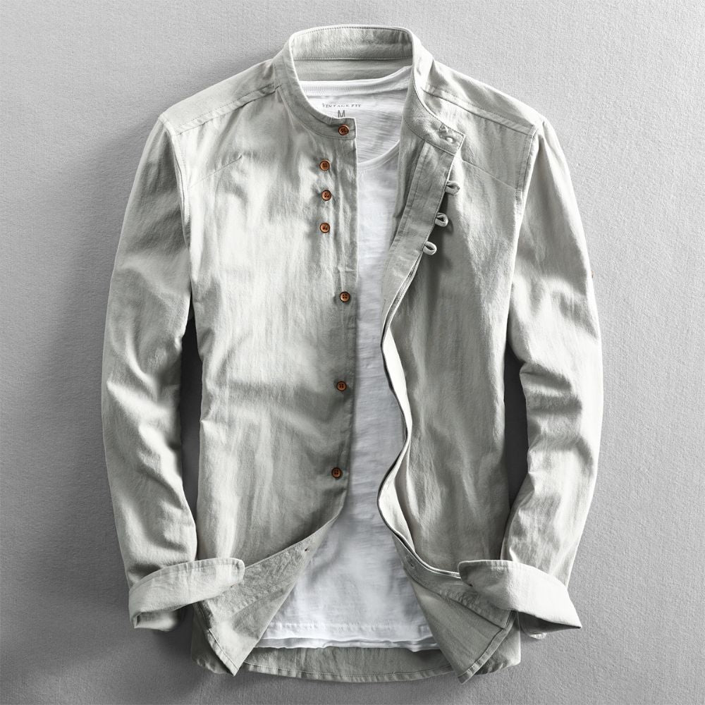 Dario Linen-Cotton Shirt