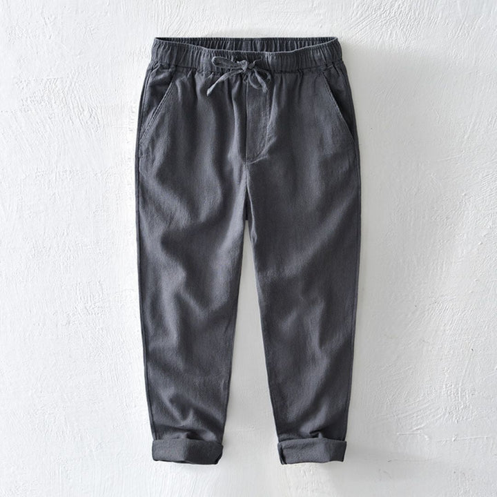 Tomaso Linen Casual Trousers
