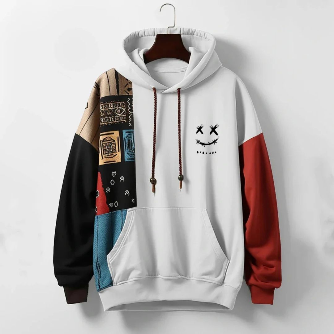 Luca Graphic Patch Hoodie