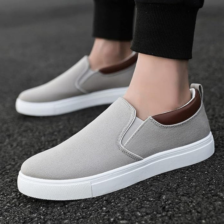 Elio Canvas Slip-On Sneakers