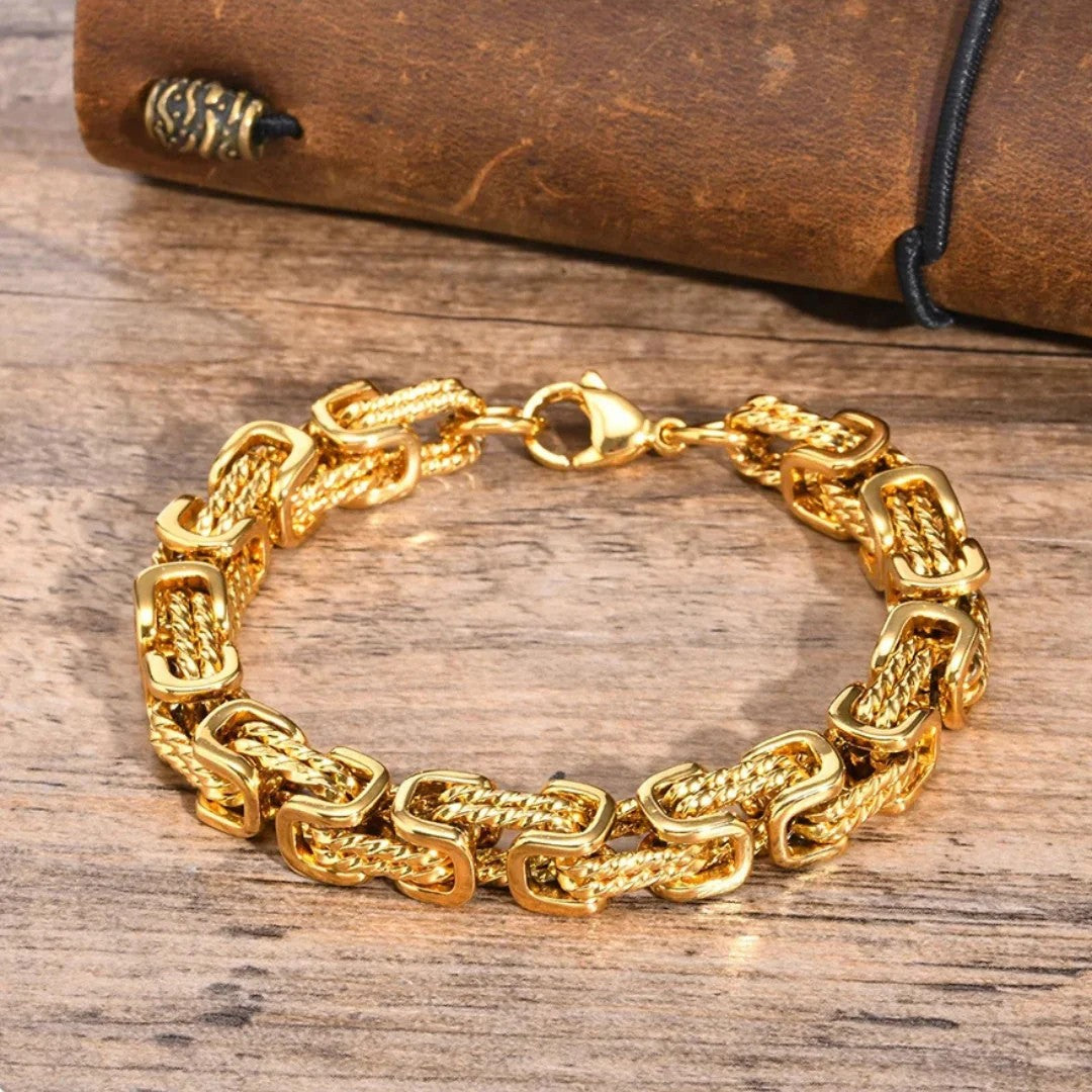 Gael Stainless Steel Chain Bracelet