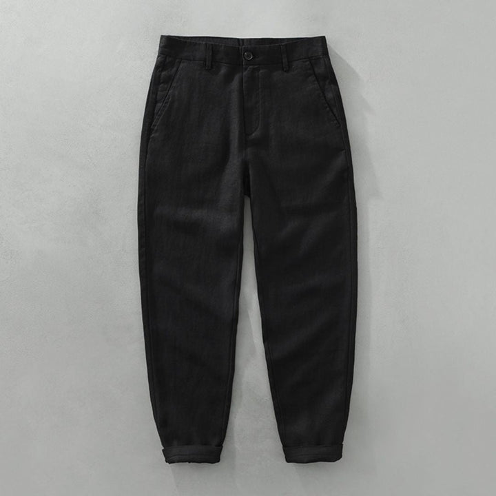Vareen™  Linen Straight Trousers