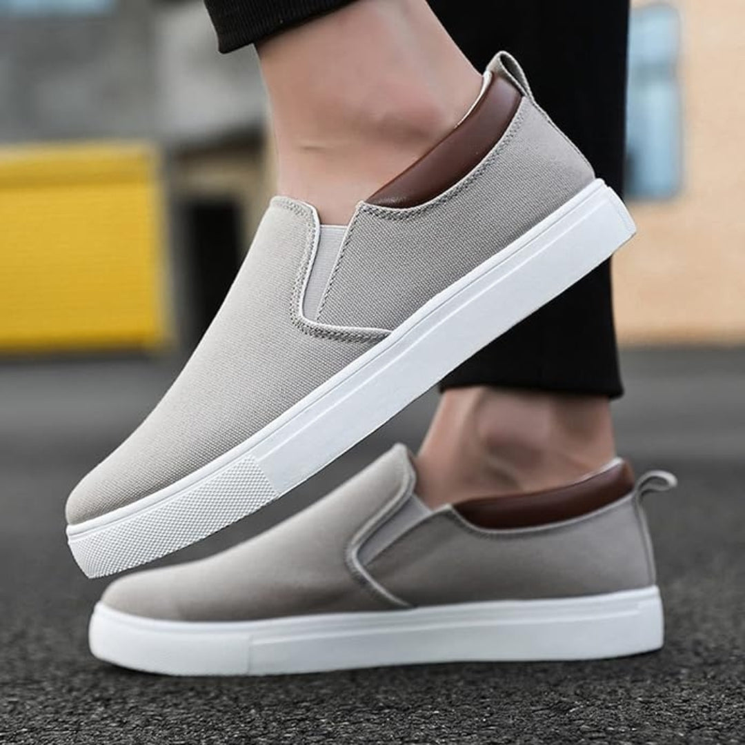 Elio Canvas Slip-On Sneakers
