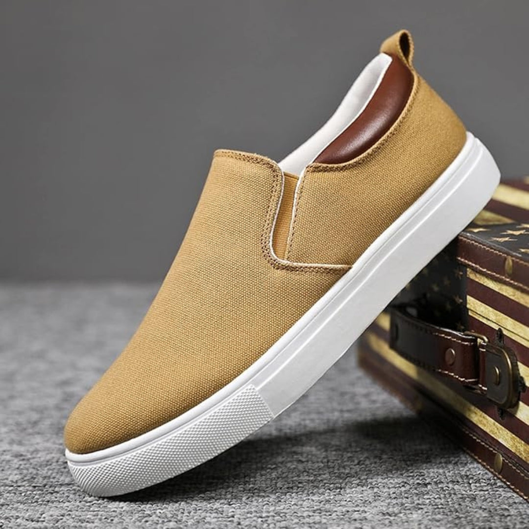 Elio Canvas Slip-On Sneakers