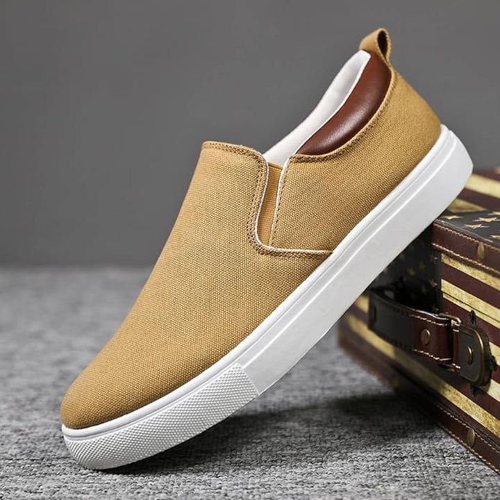 Elio Canvas Slip-On Sneakers