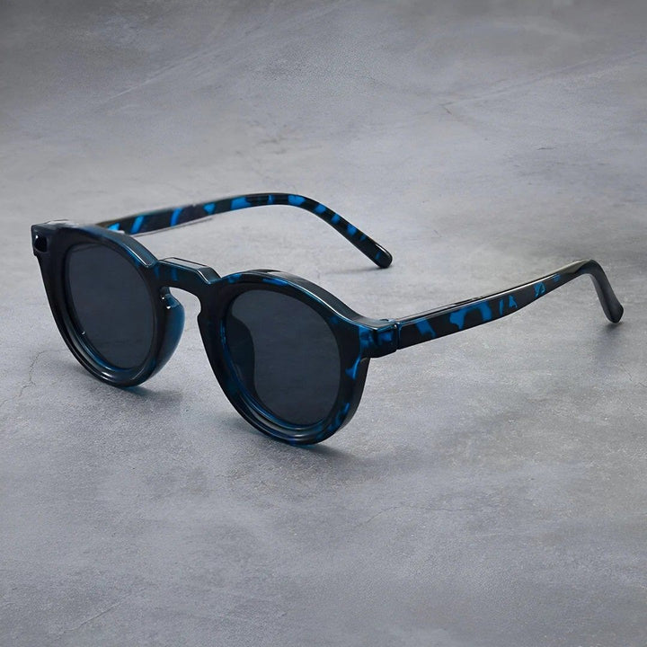Nova Round Retro-Tech Sunglasses