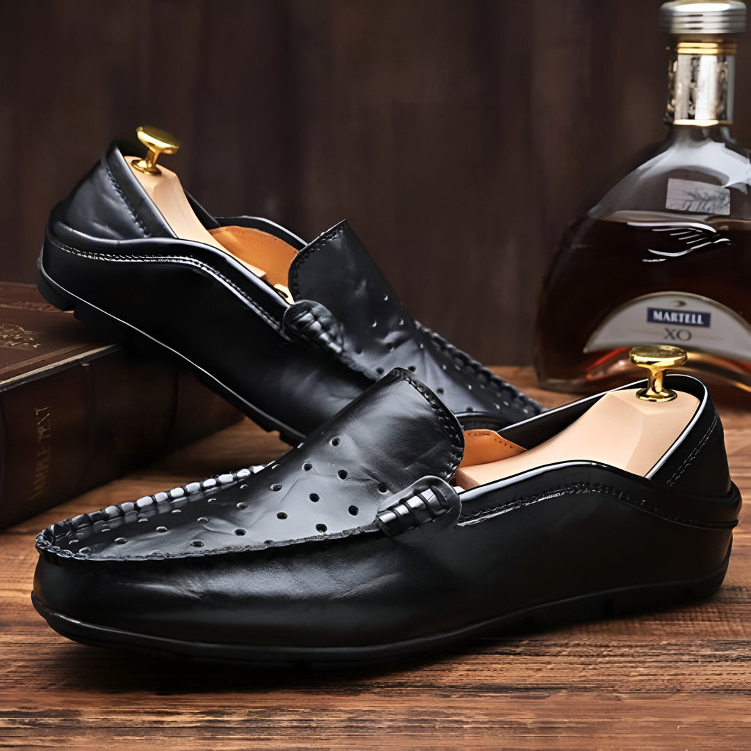 Monza Leather Driver Loafers