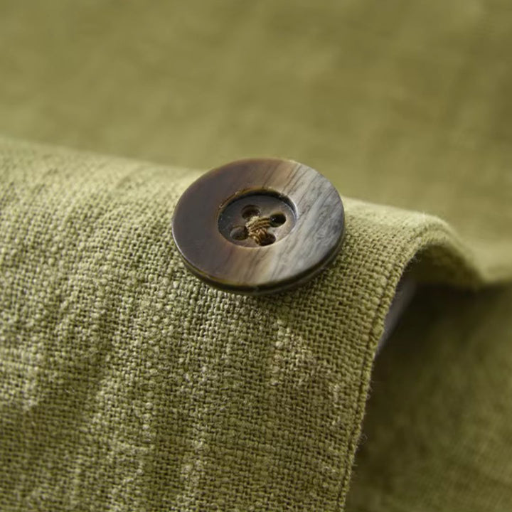 Giulio Linen-Cotton Casual Blazer