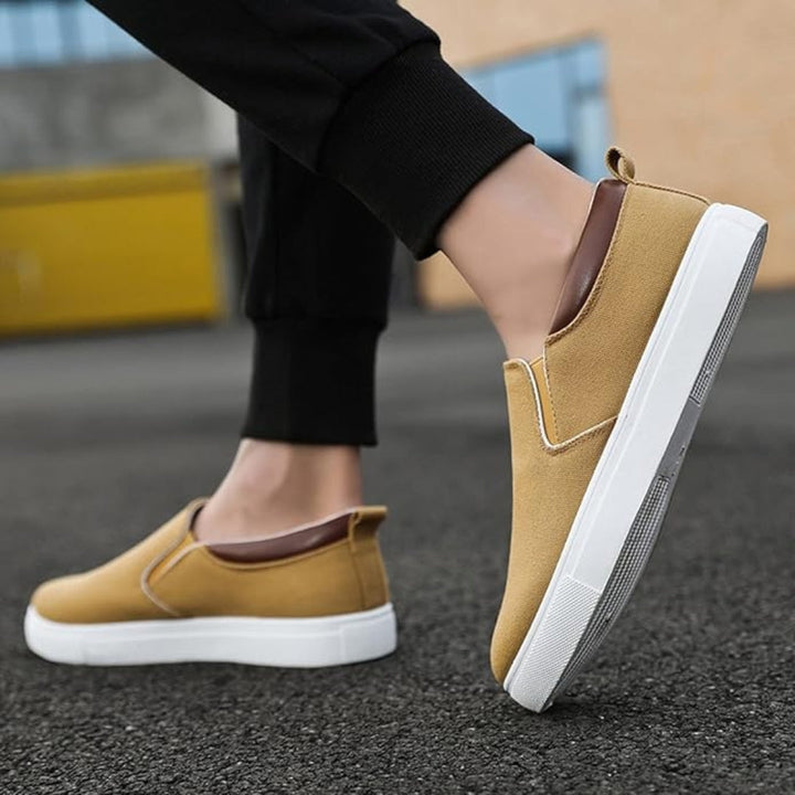 Elio Canvas Slip-On Sneakers