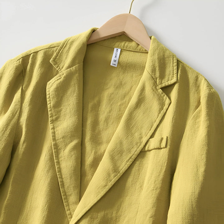 Valerio Lightweight Cotton Blazer