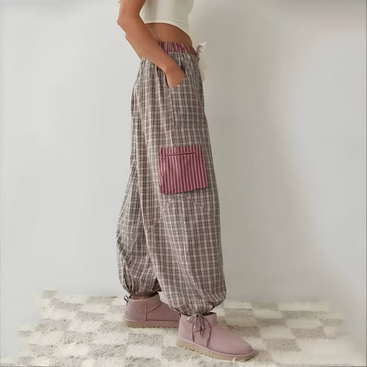 Chiara Relaxed Plaid Pyjama Set