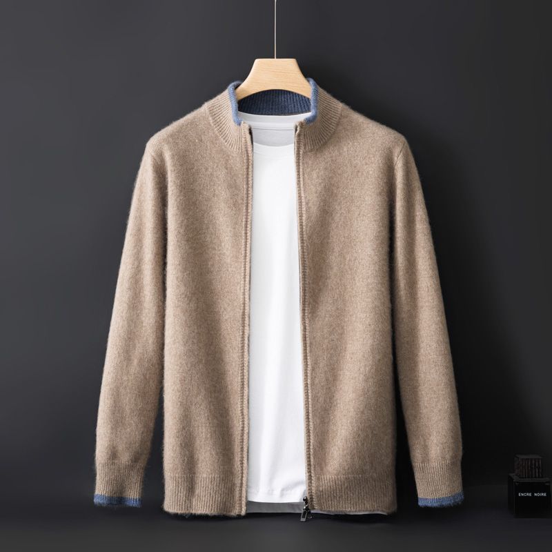 Leonardo Zip-Up Sweater