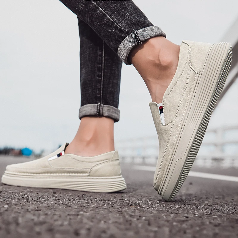 Rui Genuine‑Leather Loafers