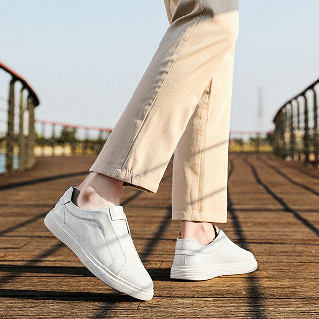 Lorenzo Leather Slip-On Sneakers