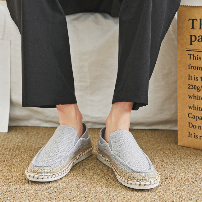 Sandro Woven Slip-On Espadrilles