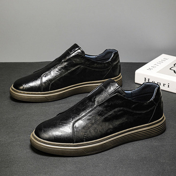 Lorenzo Leather Slip-On Sneakers