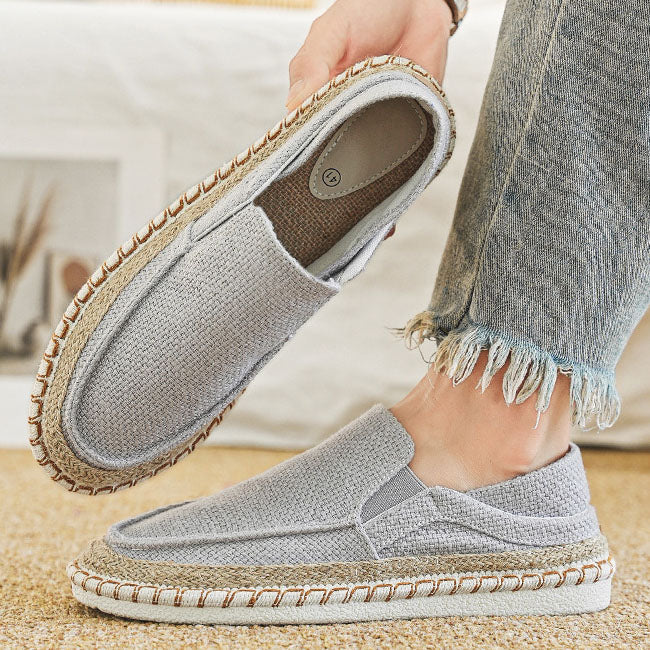 Sandro Woven Slip-On Espadrilles