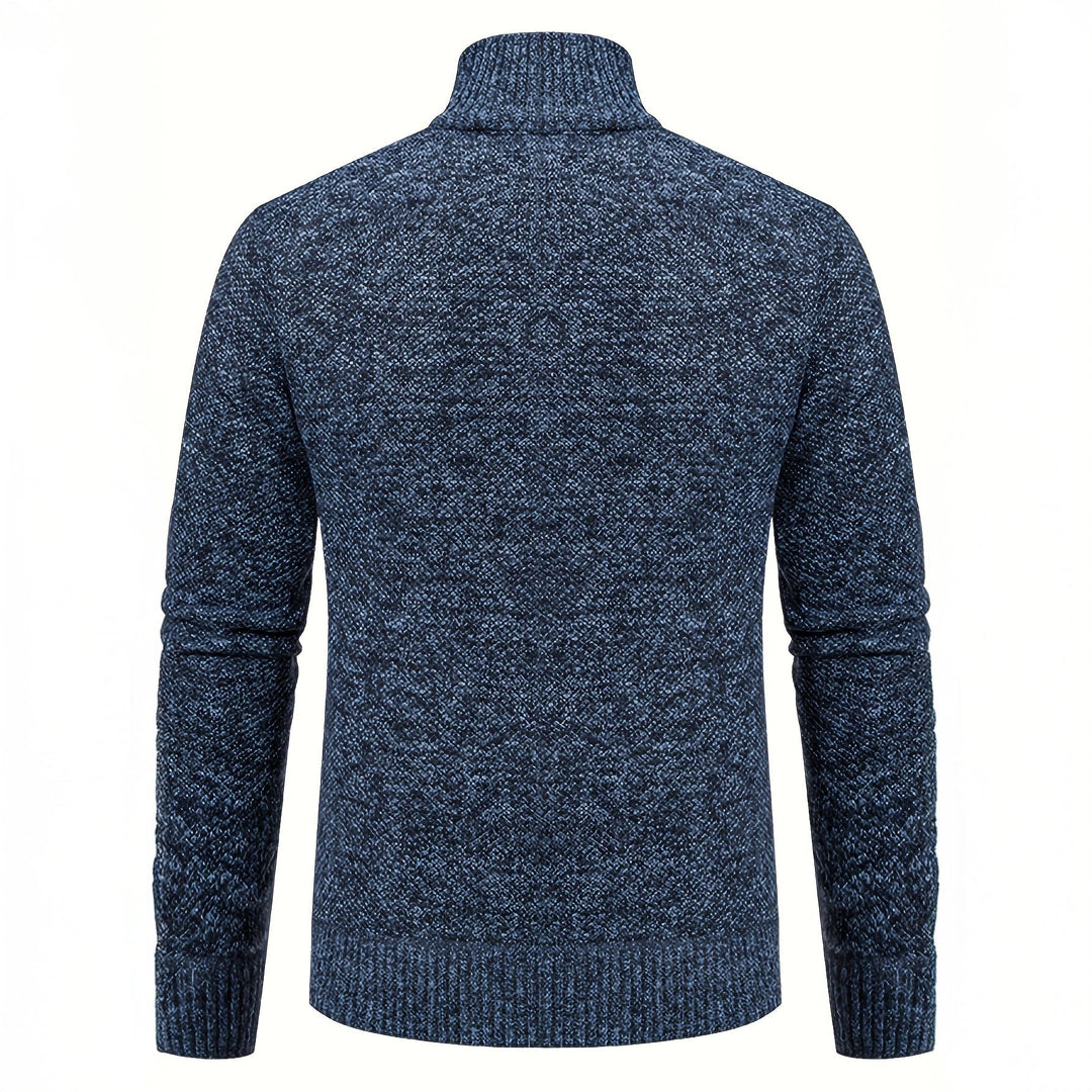 Matteo Knit Zip Sweater