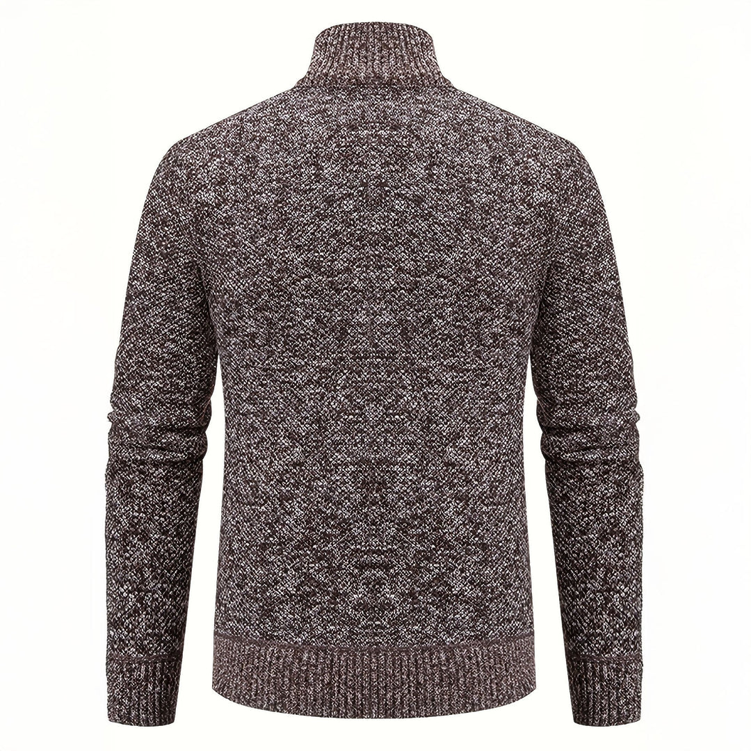 Matteo Knit Zip Sweater