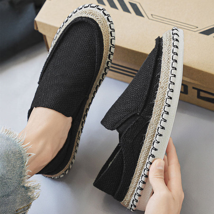 Sandro Woven Slip-On Espadrilles