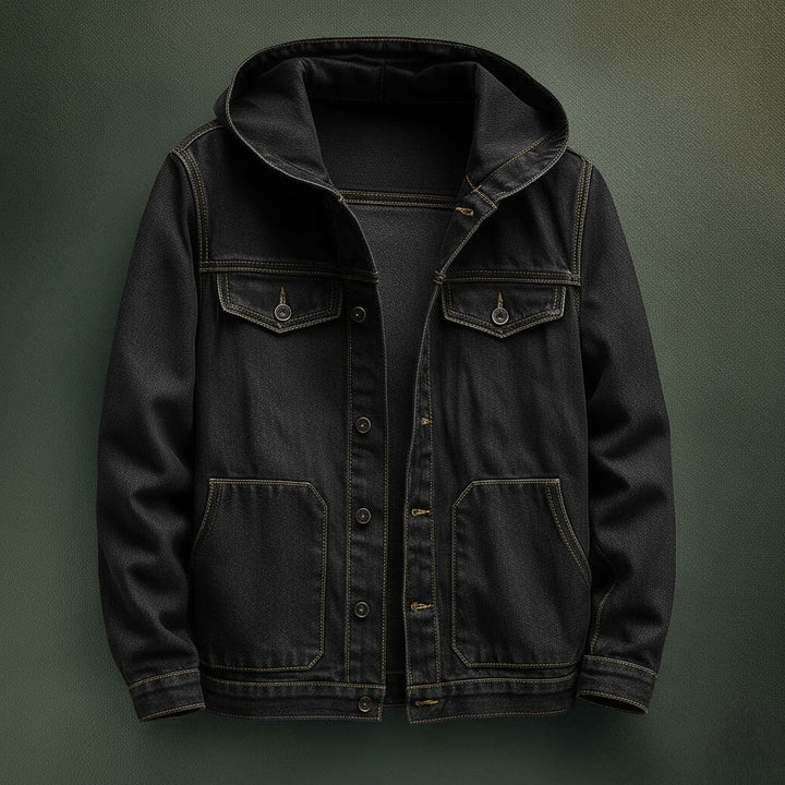 Reno Hooded Denim Jacket