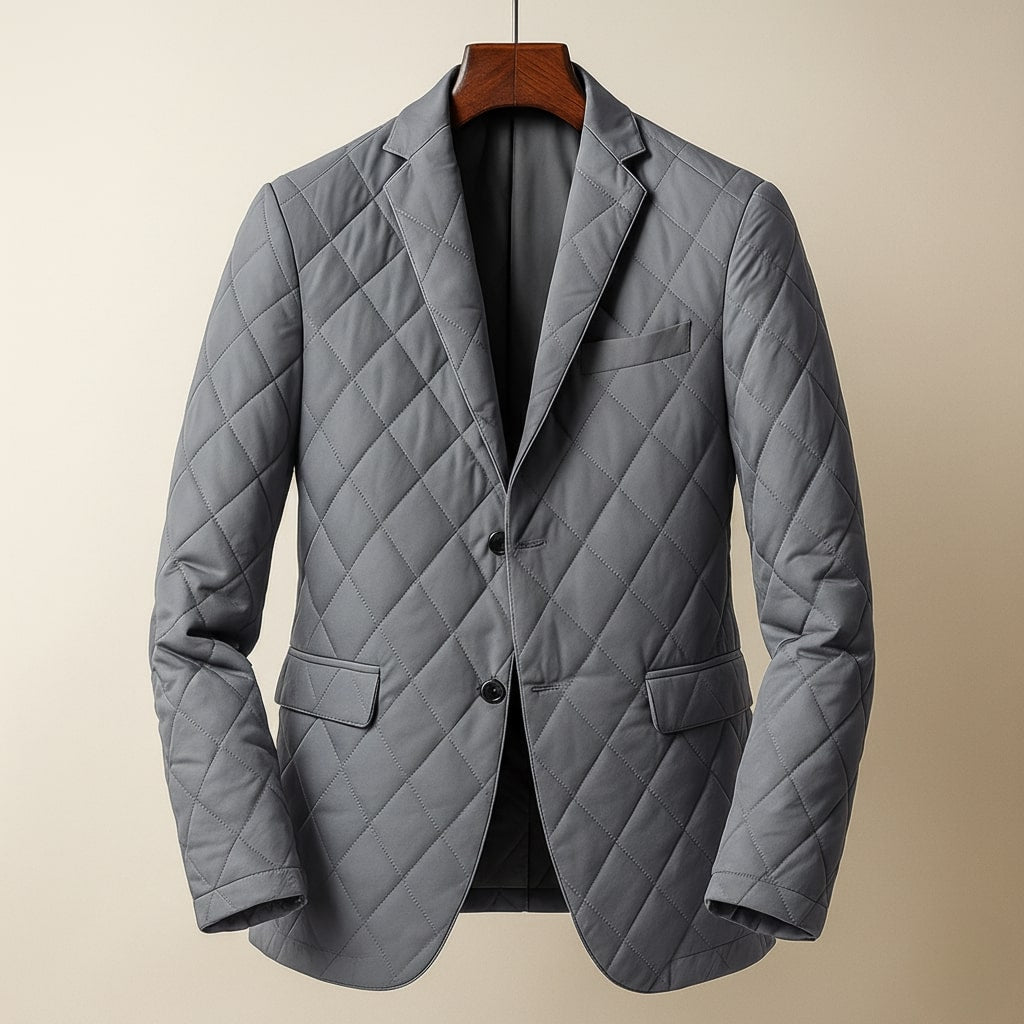 Marco Quilted Down Blazer