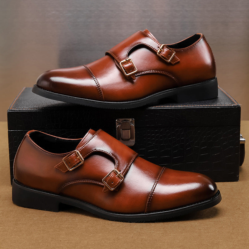 Leonardo Double Monk Strap Shoes