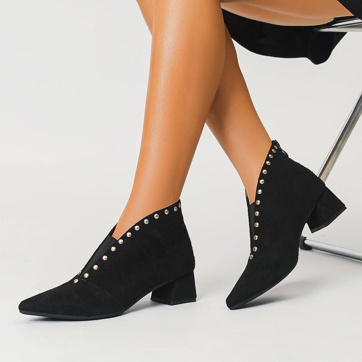 Siena Studded Ankle Boots