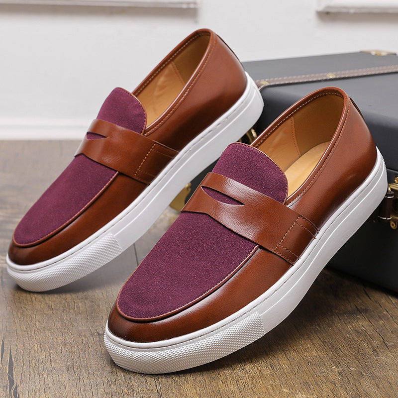 Leandro Hybrid Leather Loafers