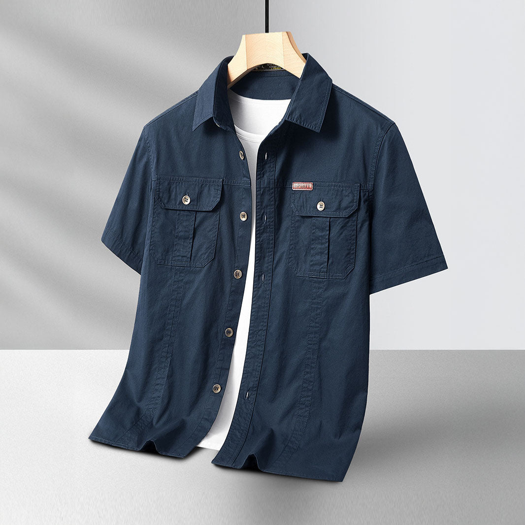 Diego Cotton Twill Work Shirt
