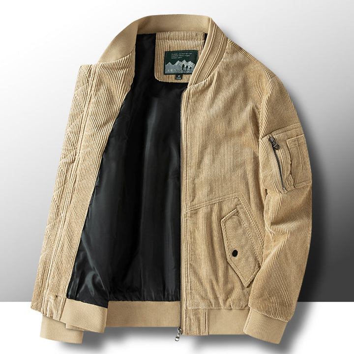 Renzo Corduroy Bomber Jacket