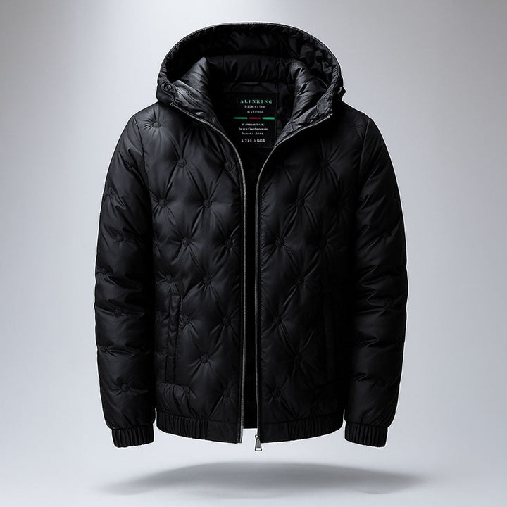 Dario Quilted Hooded Jacket