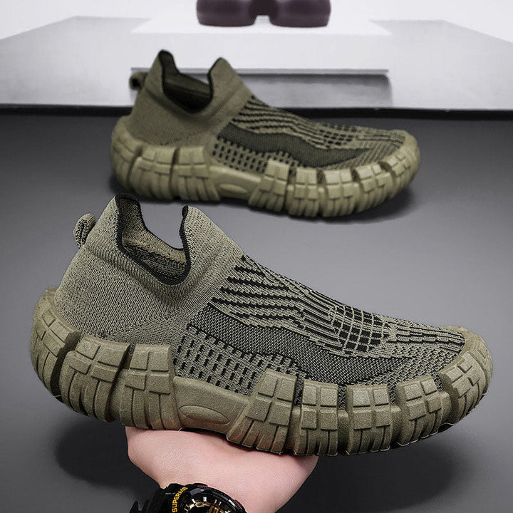 Renato Knit Slip-On Sneakers