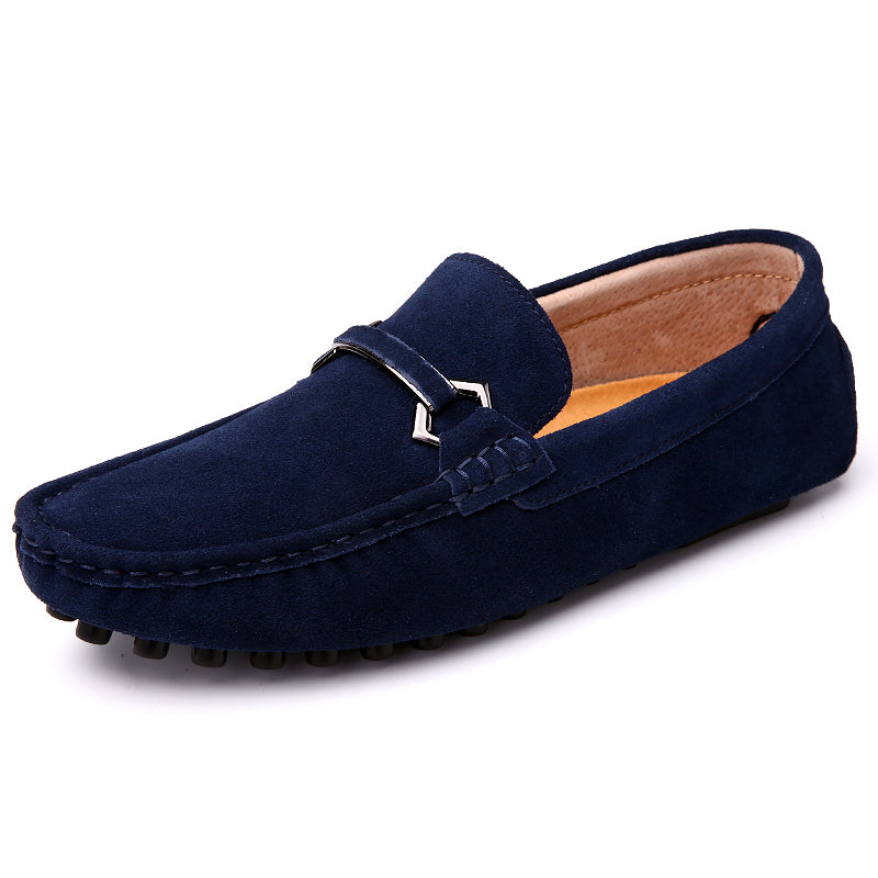 Leonardo Suede Bit Loafers